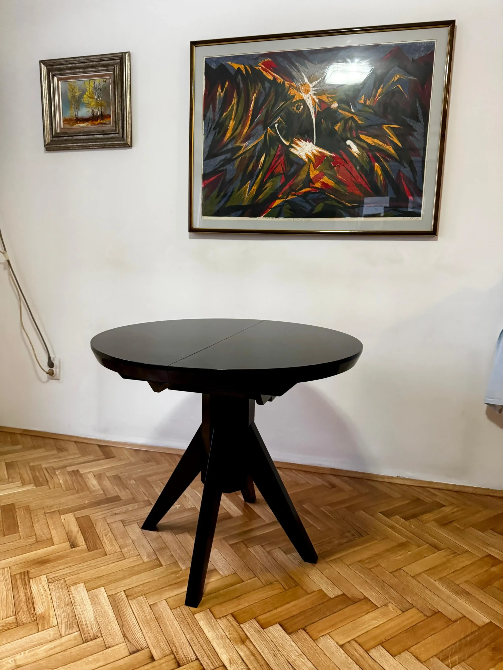 Trpezarijski sto Crni - O3